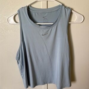 Nike Women's Light Blue Muscle Tee
